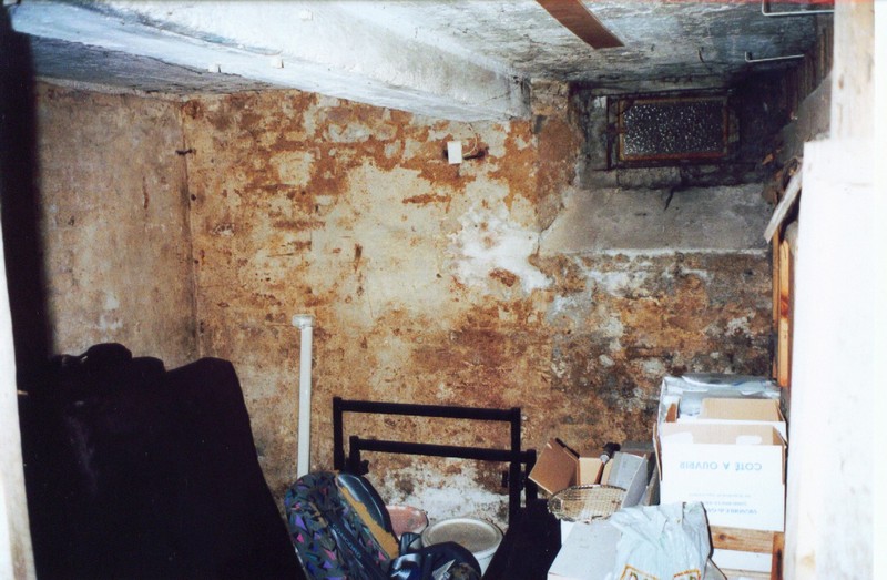 Keller vor Renovierung